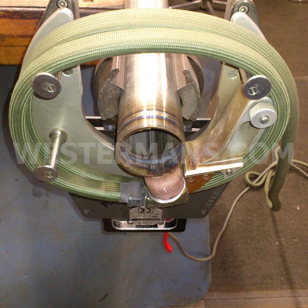 Polysoude Orbital TIG GTAW welder, model PS204 and MU1V head